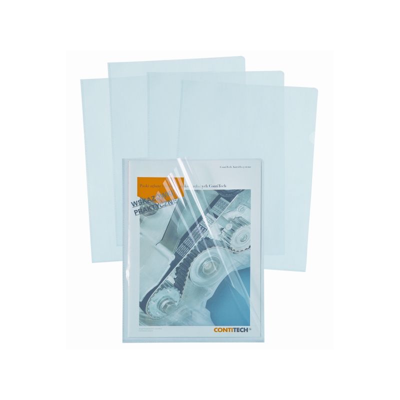 Ofertówka Niezawieszana Biurfol "L" Przezroczysta A4/0,2mm OF-01 180021